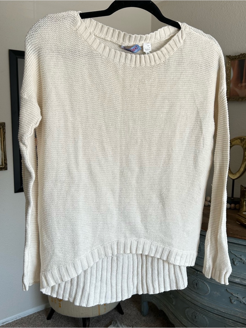 Vintage Minimalist Knit Sweater Silk Cashmere Cotton S Capsule Wardrobe Basics